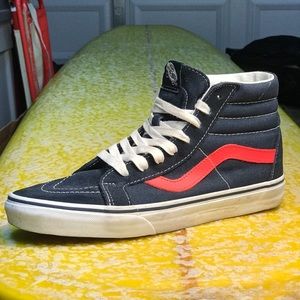 Vans Navy Blue/Red
